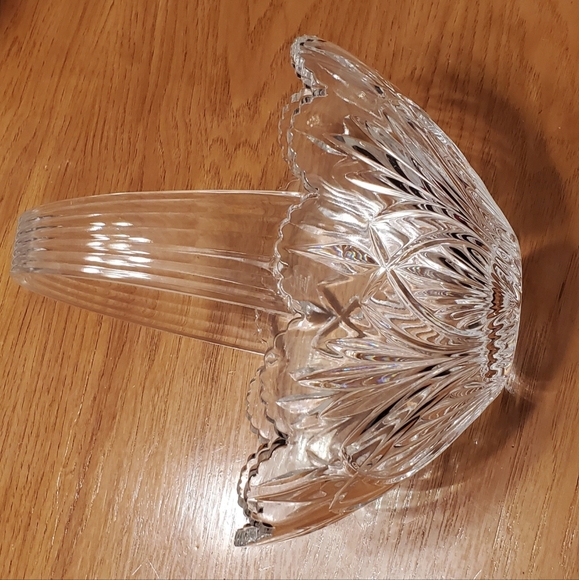 Royal Limited, Crystal 24% full lead crystal basket. Made in Czech Republic - Picture 3 of 7